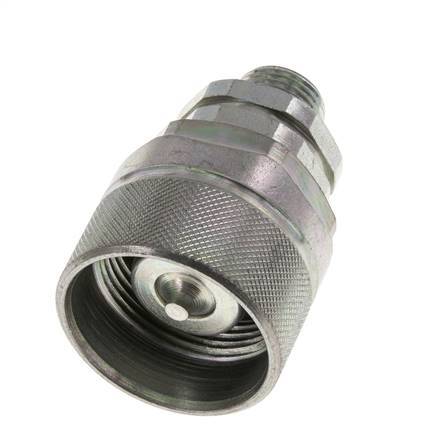 Steel DN 12.5 Hydraulic Coupling Plug 10 mm S Compression Ring ISO 14541/8434-1 D M36 x 2