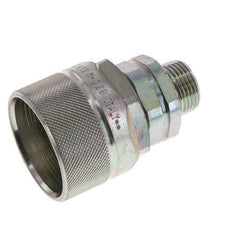 Steel DN 12.5 Hydraulic Coupling Plug 12 mm S Compression Ring ISO 14541/8434-1 D M36 x 2