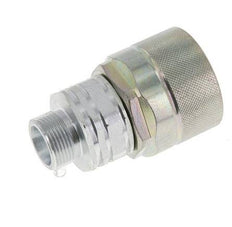 Steel DN 20 Hydraulic Coupling Plug 16 mm S Compression Ring ISO 14541/8434-1 D M42 x 2