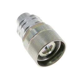 Steel DN 20 Hydraulic Coupling Plug 16 mm S Compression Ring ISO 14541/8434-1 D M42 x 2
