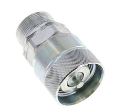 Steel DN 25 Hydraulic Coupling Plug 30 mm S Compression Ring ISO 8434-1 D M48 x 3