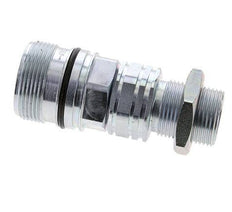 Steel DN 20 Hydraulic Coupling Socket 20 mm S Compression Ring Bulkhead ISO 14541/8434-1 D M42 x 2