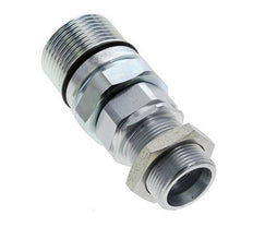 Steel DN 25 Hydraulic Coupling Socket 25 mm S Compression Ring Bulkhead ISO 8434-1 D M48 x 3