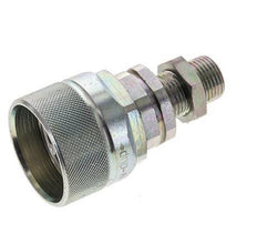 Steel DN 12.5 Hydraulic Coupling Plug 10 mm S Compression Ring Bulkhead ISO 14541/8434-1 D M36 x 2