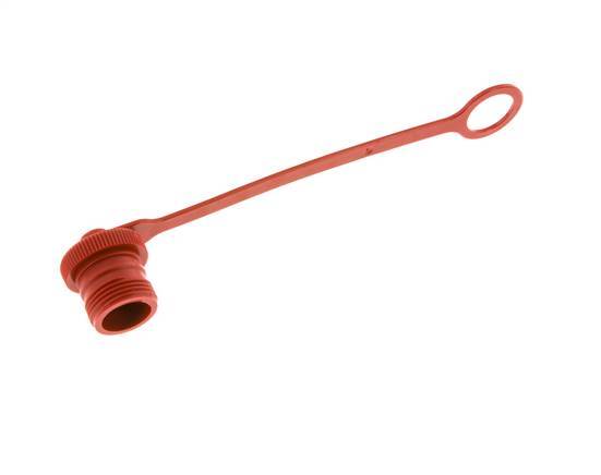 M 28 x 2 Plastic Dust Protection Cap For Coupling plug ISO 14541 [2 Pieces]