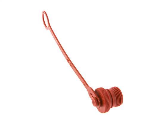 M 28 x 2 Plastic Dust Protection Cap For Coupling plug ISO 14541 [2 Pieces]