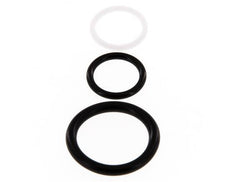 PTFE/NBR Seals Set for ISO 14541 Hydraulic Coupling (M 24 x 2 and 35 mm) [2 Pieces]