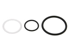 PTFE/NBR Seals Set for ISO 14541 Hydraulic Coupling (M 36 x 2 and 42 mm) [5 Pieces]