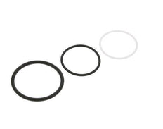 PTFE/NBR Seals Set for ISO 14541 Hydraulic Coupling (M 48 x 3 and 55 mm) [2 Pieces]