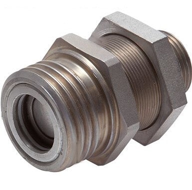 Steel Hydraulic Coupling Socket 12 mm L Cutting Ring ISO 14540/8434-1 D M32 x 3