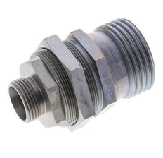 Steel Hydraulic Coupling Socket 22 mm L Cutting Ring ISO 14540/8434-1 D M54 x 4