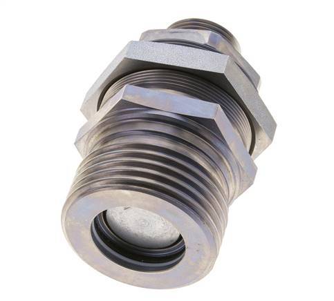 Steel Hydraulic Coupling Socket 20 mm S Cutting Ring ISO 14540/8434-1 D M54 x 4