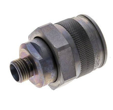 Steel Hydraulic Coupling Plug 10 mm L Cutting Ring ISO 14540/8434-1 D M32 x 3