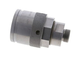 Steel Hydraulic Coupling Plug 18 mm L Cutting Ring ISO 14540/8434-1 D M54 x 4