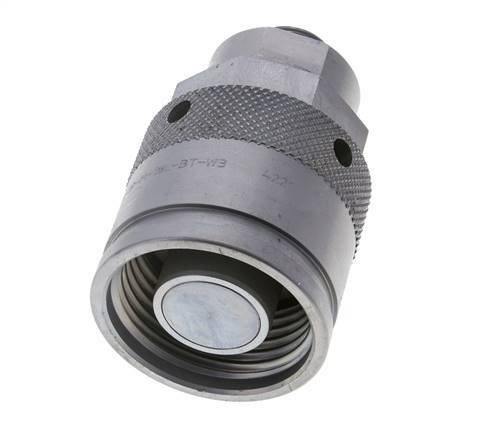 Steel Hydraulic Coupling Plug 18 mm L Cutting Ring ISO 14540/8434-1 D M54 x 4