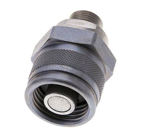 Steel Hydraulic Coupling Plug 12 mm S Cutting Ring ISO 14540/8434-1 D M32 x 3