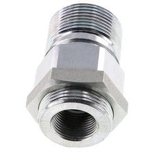 Steel EDBRO Screw Couplings G 3/4 inch Female Threads Fixed Half D 44.5 mm