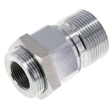 Steel EDBRO Screw Couplings G 3/4 inch Female Threads Fixed Half D 44.5 mm