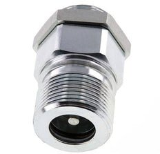 Steel EDBRO Screw Couplings G 3/4 inch Female Threads Fixed Half D 44.5 mm