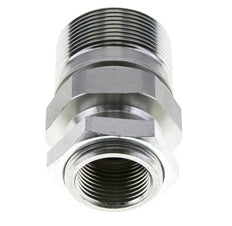 Steel EDBRO Screw Couplings G 1 inch Female Threads Fixed Half D 54 mm