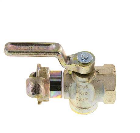 G 3/4'' Throttle Valve Claw Coupling DIN 3486 Cast Iron