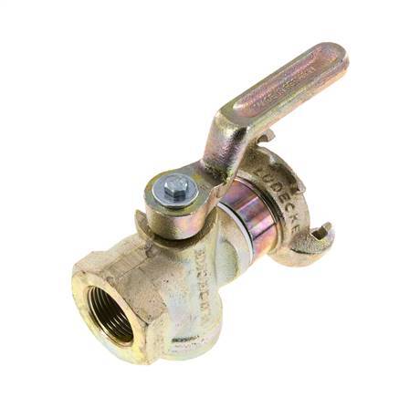 G 3/4'' Throttle Valve Claw Coupling DIN 3486 Cast Iron