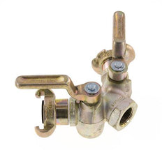 G 3/4'' Double Throttle Valve Claw Coupling DIN 3487 Cast Iron