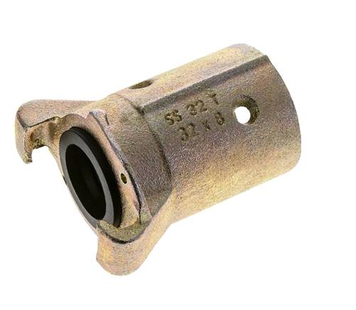 Sandblast Coupling 32x48 mm Hose Connection Malleable Cast Iron Coupling Length 136 mm