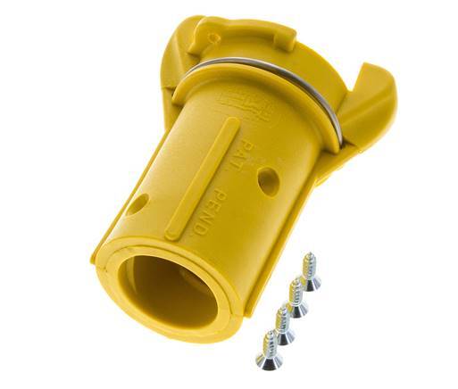 Sandblast Coupling 19x33 mm Hose Connection Nylon Coupling Length 110 mm
