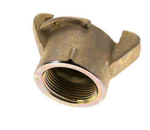 Sandblast Coupling 1 1/4'' Female Threads Malleable Cast Iron Coupling Length 55 mm