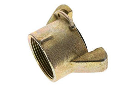 Sandblast Coupling 1 1/2'' Female Threads Malleable Cast Iron Coupling Length 55 mm