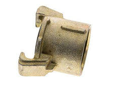 Sandblast Coupling 50 mm Female Threads Malleable Cast Iron Coupling Length 62 mm