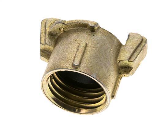 Sandblast Coupling 50 mm Female Threads Malleable Cast Iron Coupling Length 62 mm