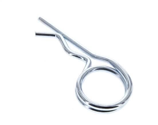 Sandblast Coupling 3 mm Safety Clip DIN 11024 [10 Pieces]