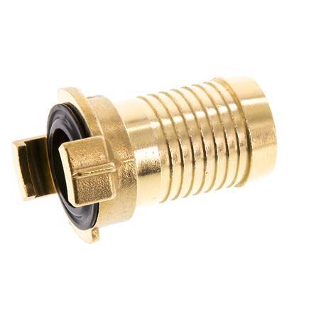 32 mm (1 1/4'') Hose Barb GEKA Garden Hose Brass Coupling
