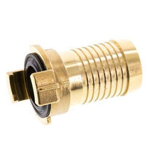 32 mm (1 1/4'') Hose Barb GEKA Garden Hose Brass Coupling