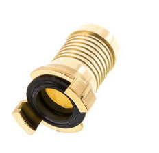 32 mm (1 1/4'') Hose Barb GEKA Garden Hose Brass Coupling