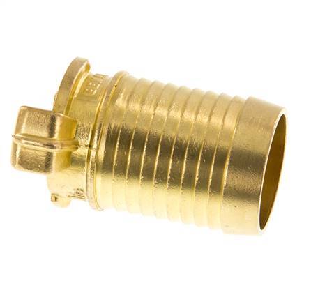 38 mm (1 1/2'') Hose Barb GEKA Garden Hose Brass Coupling KTW