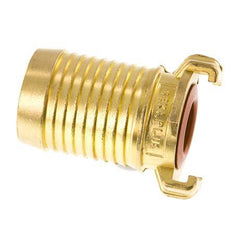 38 mm (1 1/2'') Hose Barb GEKA Garden Hose Brass Coupling KTW