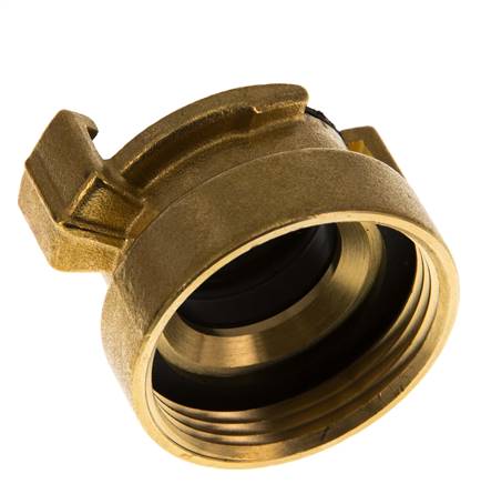 1 1/4'' Female GEKA Garden Hose Brass Coupling