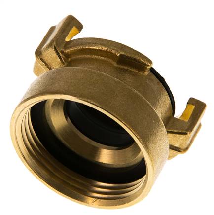 1 1/4'' Female GEKA Garden Hose Brass Coupling