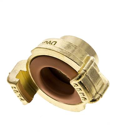 1/2'' Female GEKA Garden Hose Brass Coupling KTW