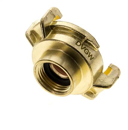 1/2'' Female GEKA Garden Hose Brass Coupling KTW