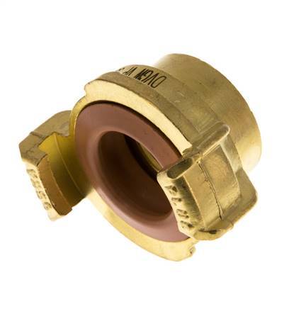 3/4'' Female GEKA Garden Hose Brass Coupling KTW