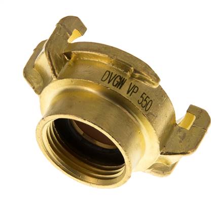 3/4'' Female GEKA Garden Hose Brass Coupling KTW