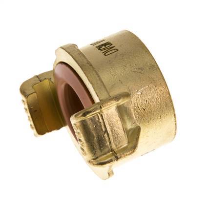 1'' Female GEKA Garden Hose Brass Coupling KTW