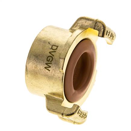 1'' Female GEKA Garden Hose Brass Coupling KTW