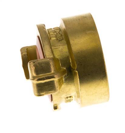 1 1/4'' Female GEKA Garden Hose Brass Coupling KTW