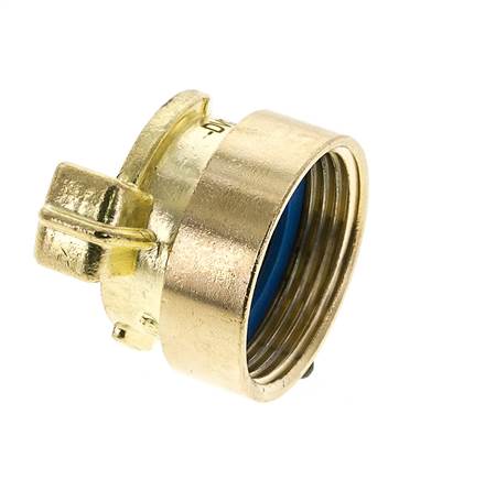 1 1/4'' Female GEKA Garden Hose Brass Coupling KTW