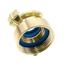 1 1/4'' Female GEKA Garden Hose Brass Coupling KTW